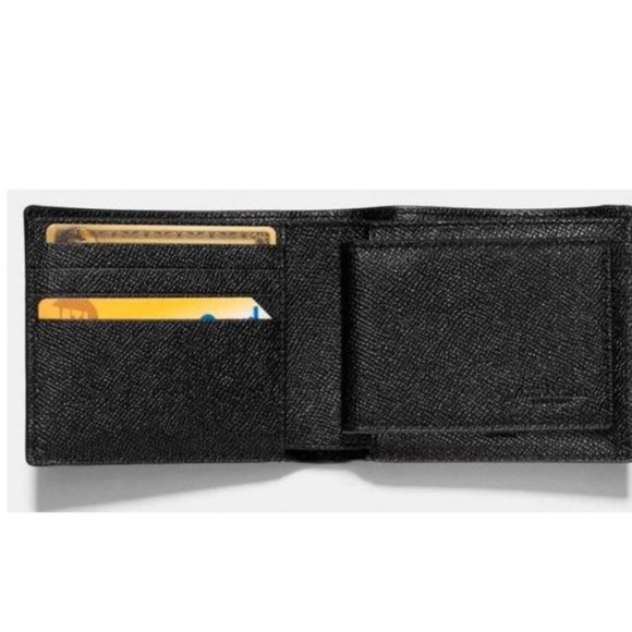 Coach 3-in-1 Crossgrain Leather Wallet with Removable ID Insert (Men's) NWT - Picture 2 of 3